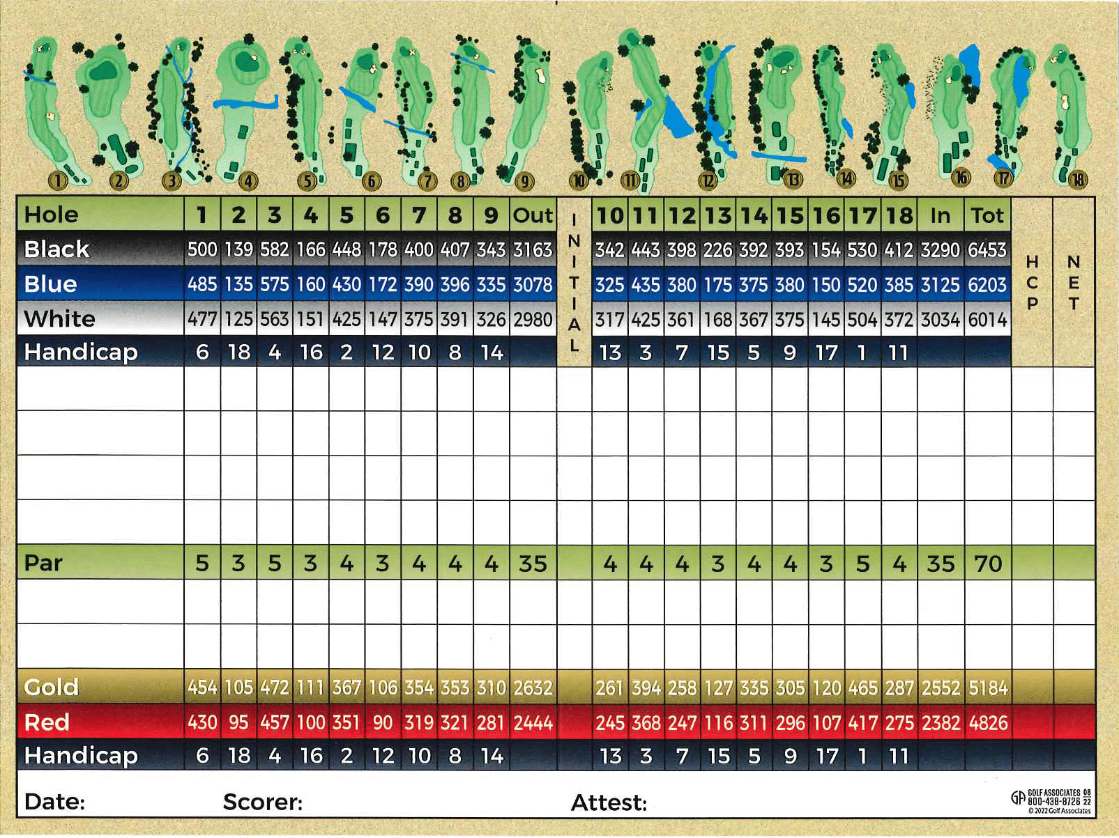 Course Details - Scott Schreiner Municipal Golf Course